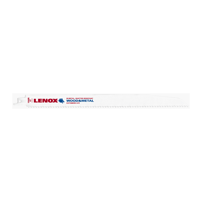 RECIPROCATING SAW BLADE 12" 6TH/IN