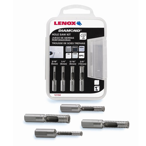 Ensemble de 4 scies emporte-pièce