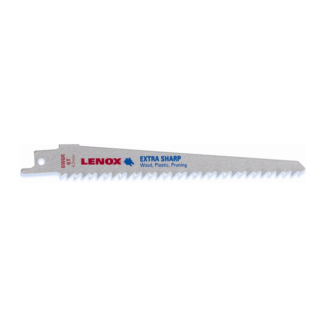 RECIPROCATING SAW BLADE 6" 6TH/IN