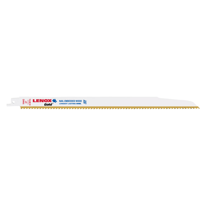 Bi-Metal Reciprocating Saw Blade 12" - Pack of 5