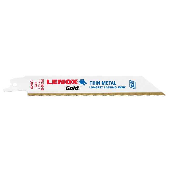 Bi-Metal Reciprocating Saw Blade 6" - Pack of 5