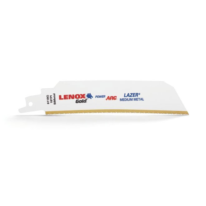 "Gold" Extreme Reciprocating Saw Blade 6"- 5-Pack