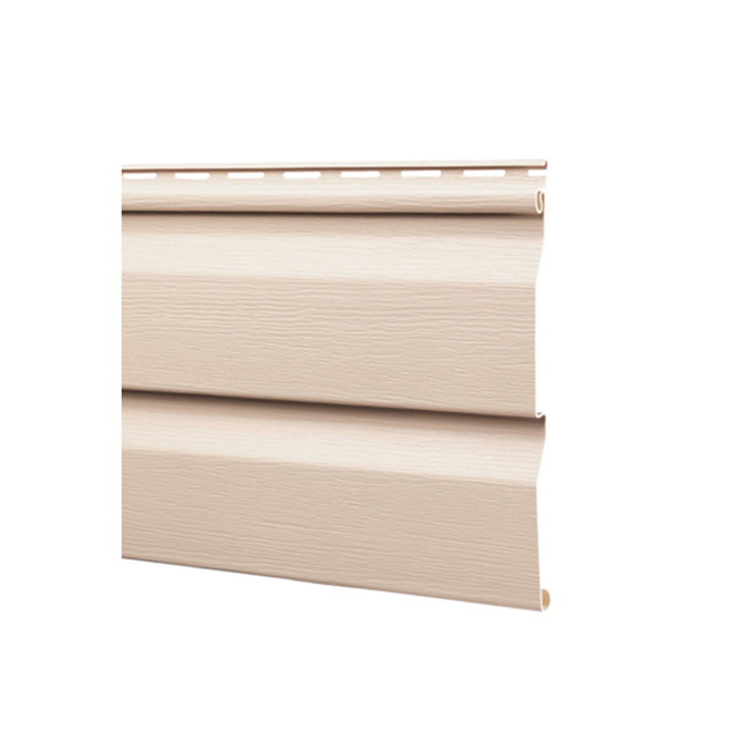 Vinyl D4.5DL Siding, Sandalwood - 12'