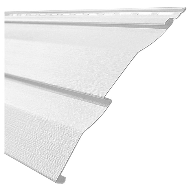 Vinyl D4.5DL Siding, Frost - 10'