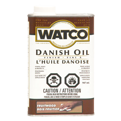 Danish Oil Finish