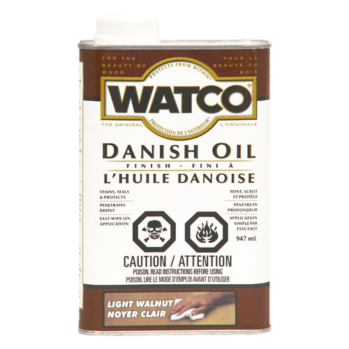 Danish Oil Finish