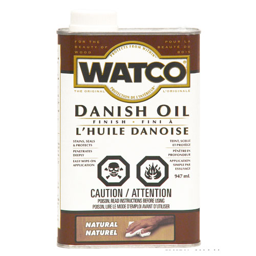 Danish Oil Finish