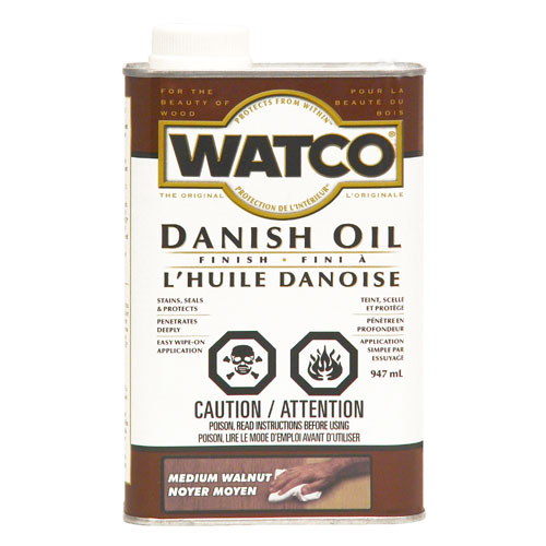 Danish Oil Finish