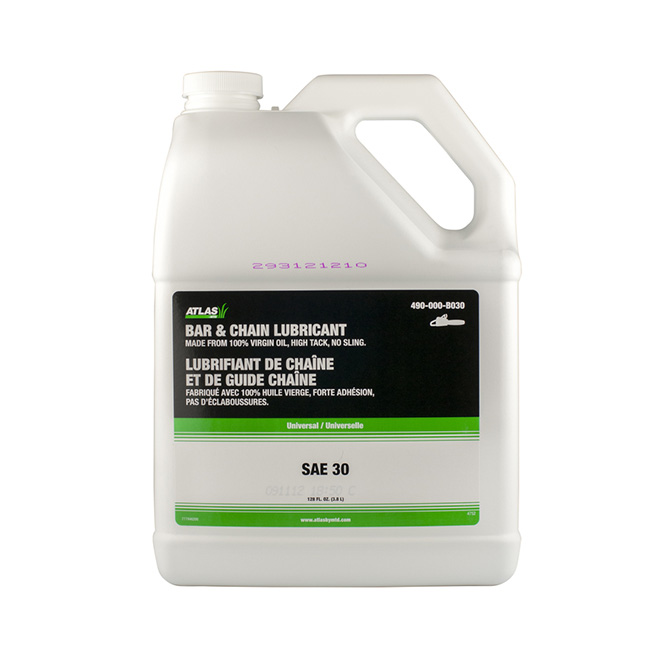 Huile pour guide-chaîne et pour chaîne SAE 30, 3,78 l
