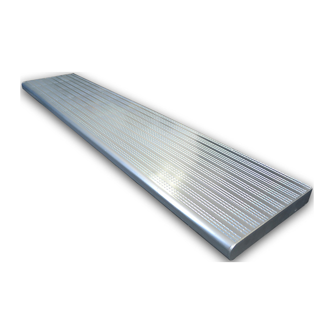 Marche en aluminium anodisé, 48 po l x 9 3/4 po P