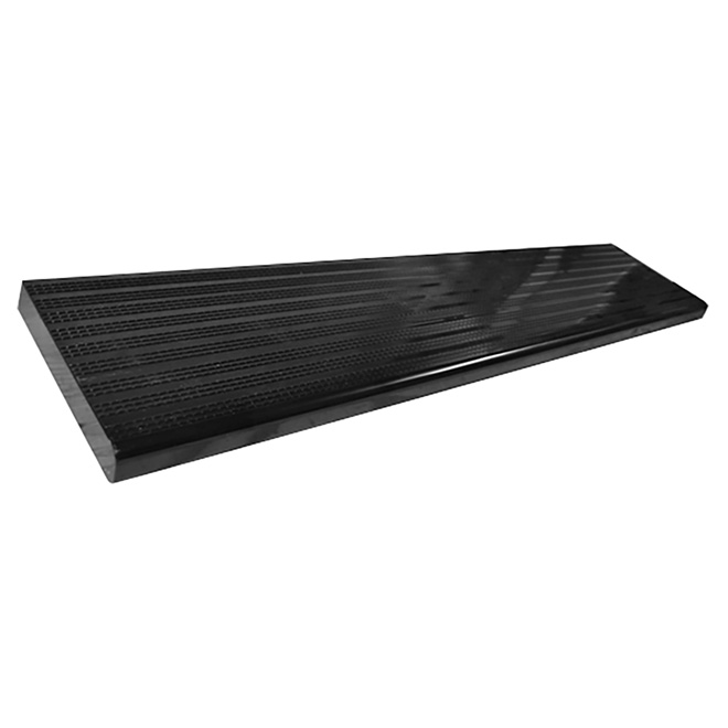 Marche en aluminium thermolaqué, 42 po l x 9 3/4 po P
