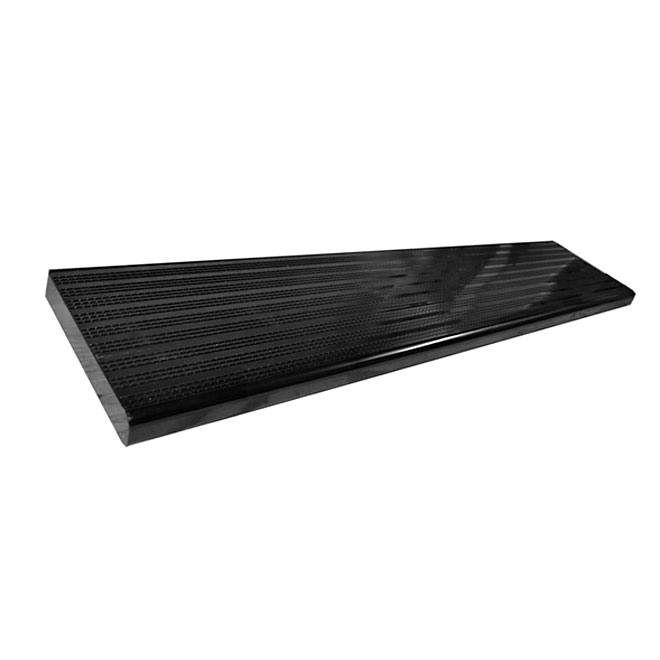 Marche en aluminium thermolaqué, 48 po l x 9 3/4 po P