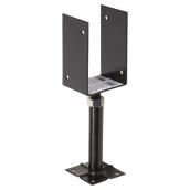 Adjustable Deck Support - 10'' - Steel - Pylex - Black
