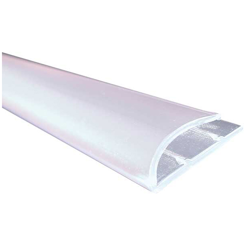 "J-Style" PVC Carpet Moulding 36" - Transparent