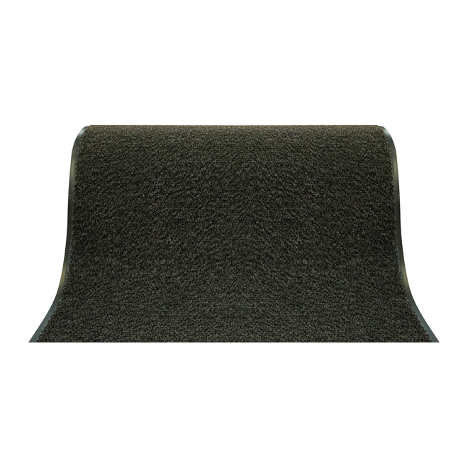 Tapis en polyoléfine, brun foncé