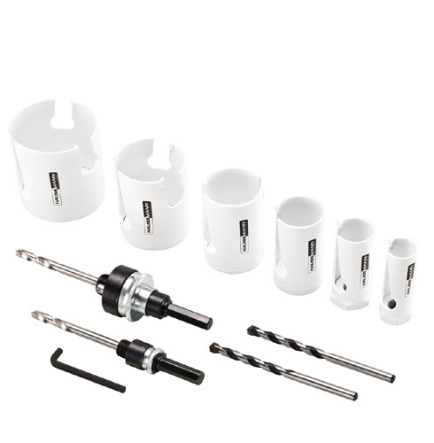 Hole saw set
