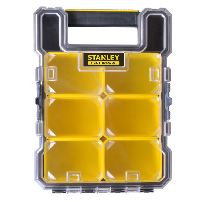 10" Black Plastic "FatMax" Organizer