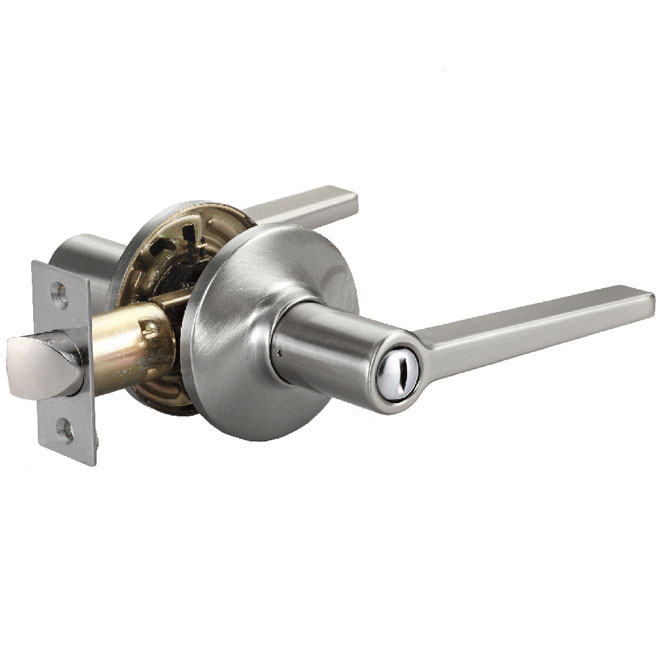 Privacy Lever - Zen - Satin Nickel