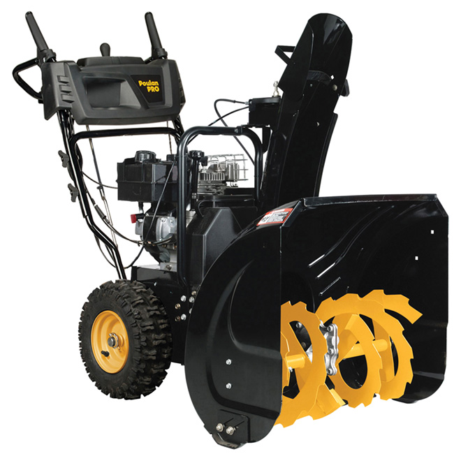 2-Stage Snowblower - 24" - Black - 179 cc