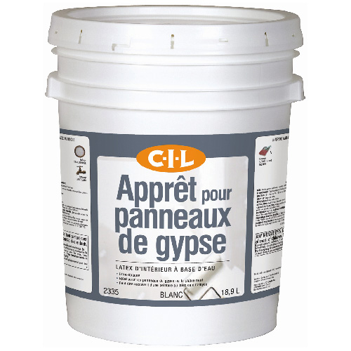 Apprêt d'intérieur au latex pour gypse
