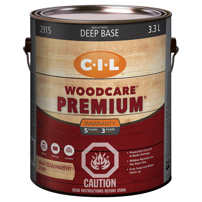Stain - "Semi-Transp." Exterior Wood Stain