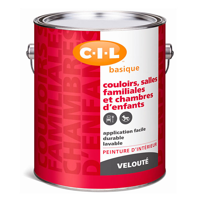 Peinture d'intérieur latex acrylique