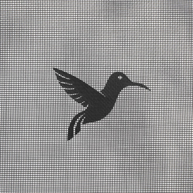 Appliqué pour moustiquaire «Oiseau»