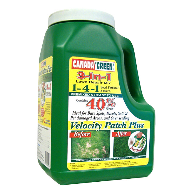 Fertilizer - "Velocity Patch +" Lawn Repair 1-4-1