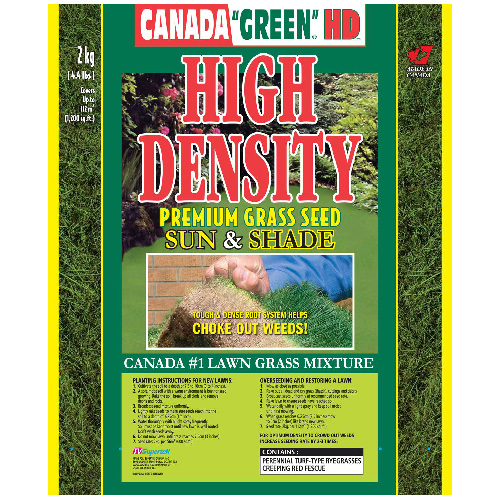 High-Density Sun and Shade Grass Seed - 2 kg