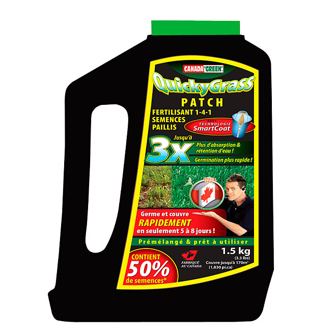 "Quicky Grass" Lawn Repair Coated Grass Seed