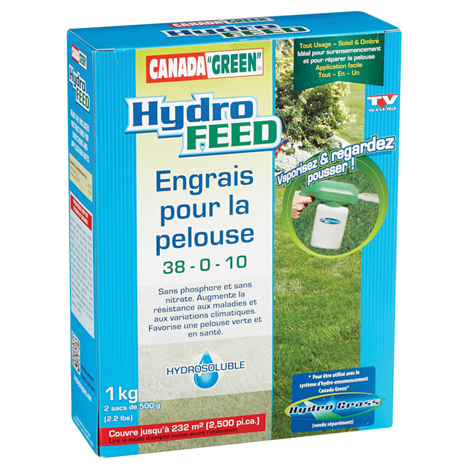 Recharge d'engrais à pelouse « Hydro Feed », 1 kg