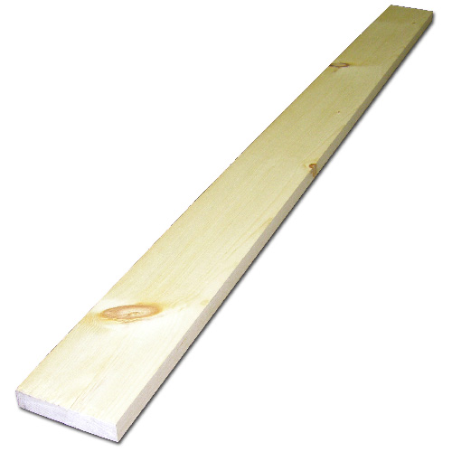 White Pine Board 2" X 8" X 4' - Natural