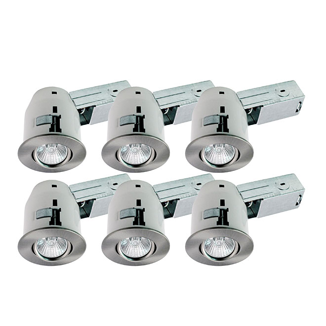 Boîte de 6 luminaires encastrés