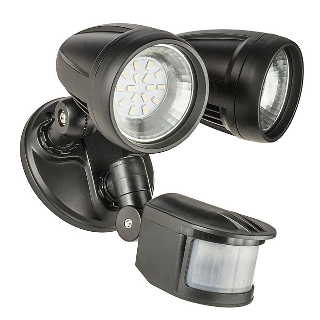Luminaire de sécurité à 2 têtes