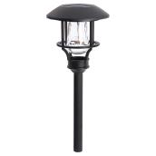Solar LED Path Light - 10 Lumens - Black - Pack of 4