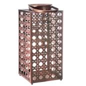 Lanterne de patio, imitation de rotin, 15
