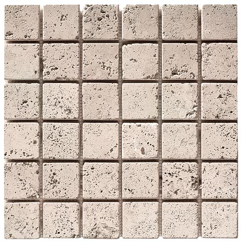 "Travertino" Mosaic Floor Tiles