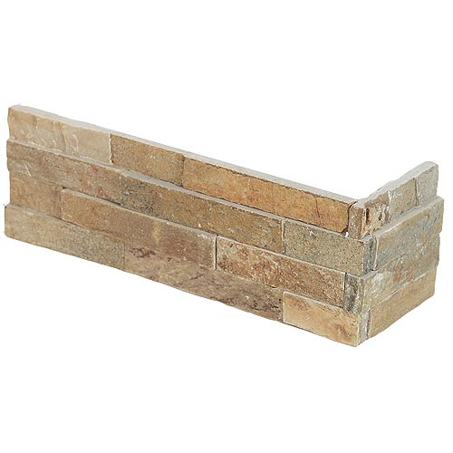 "Ledgestone" Corner Wall Ceramic