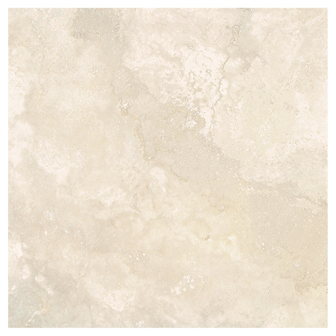 Carreaux de céramique pour plancher, 13,39" x 13,39", beige