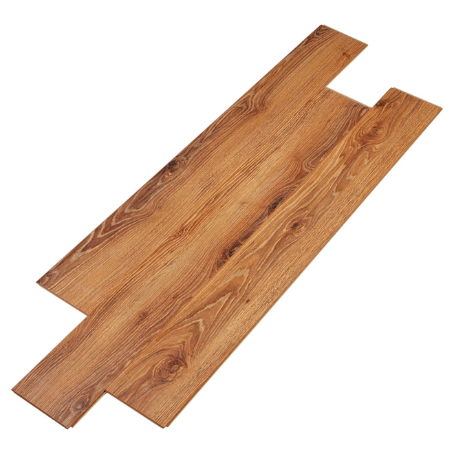 Plancher stratifié 12 mm, brun