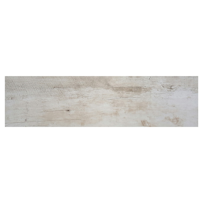 Porcelain Tiles - 7" x 24" - 17/Box - Beige/Brown