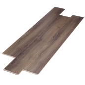 Laminate Flooring - HDF - 12 mm - 15.5 sq. ft. - Brown