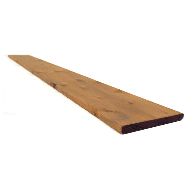 Treated Wood Brown - 5/4 in x 6 in x 6 ft