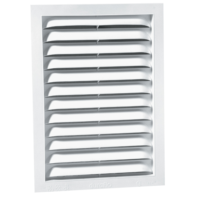 Rectangular Standard Gable Vent - 12" x 18"