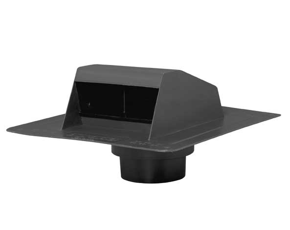 Aérateur de toit en plastique noir