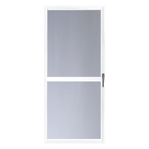 Classic 2 Lite Aluminum Storm Door 32" - White