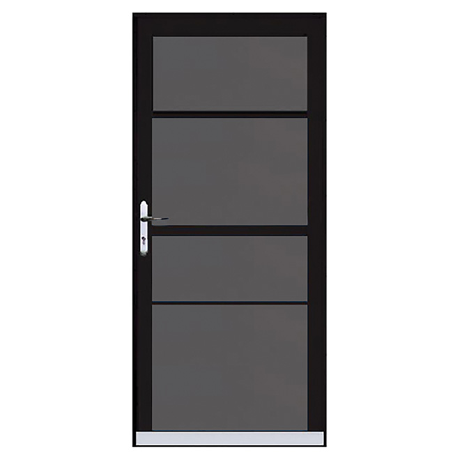 Century 2 Lite Aluminum Storm Door 32" - Black