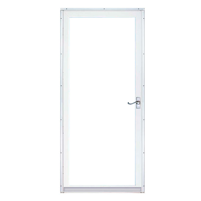 Contre-porte « Regal Deluxe » pleine vue 32 po - Blanc