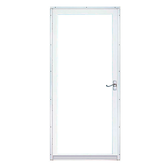 Contre-porte « Regal Deluxe » pleine vue 34 po - Blanc