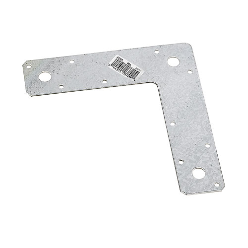 Galvanized Steel L Strap 6" x 6" x 1 1/2"